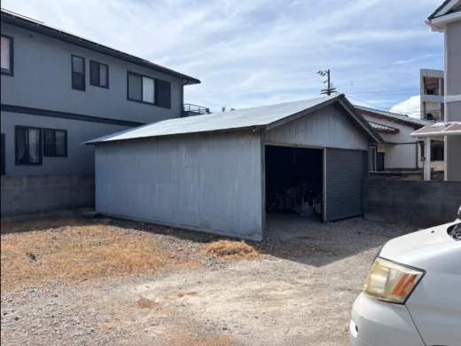 徳島市津田 A様邸|木造倉庫13坪の解体工事 施工前