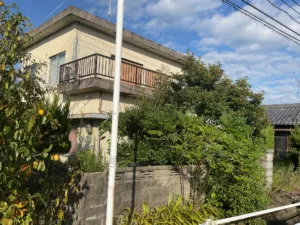 阿南市の鉄骨建物・工事前